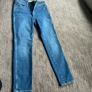 NWT Madewell skinny jeans 26P